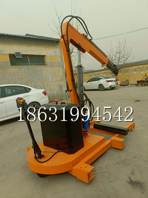 龙山区自卸车厢随车吊 自制轮式四不像起重机 四驱平板吊 5吨 贵盛